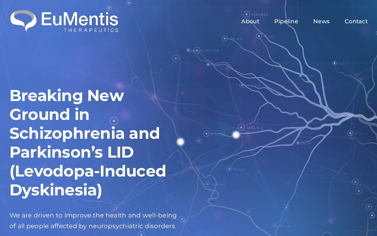 EuMentis Therapeutics website preview