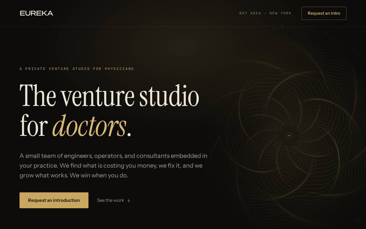 Eurekahealth website preview
