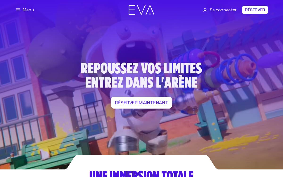 EVA website preview