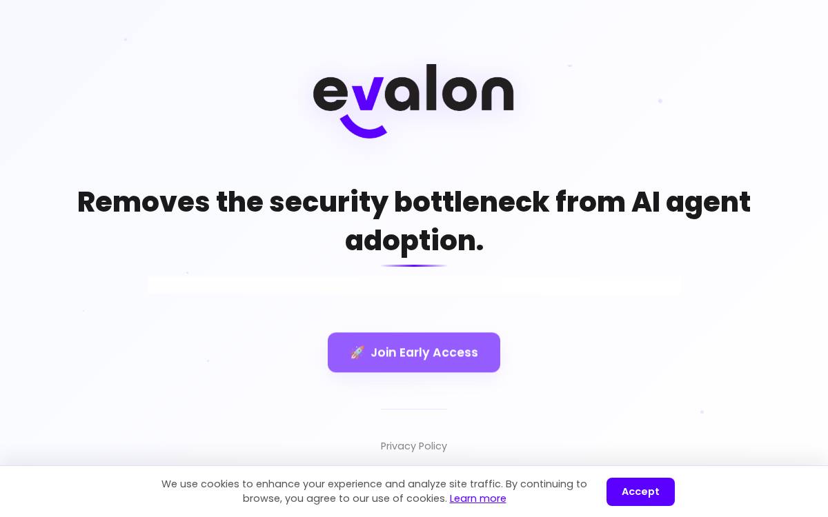 Evalon website preview