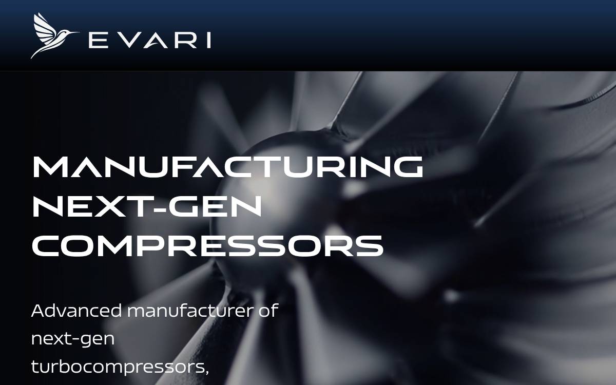Evari website preview