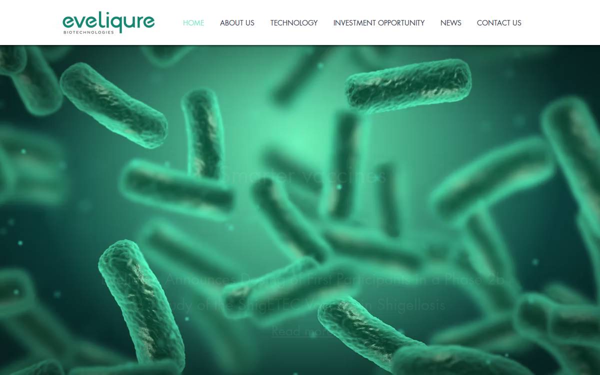 Eveliqure website preview