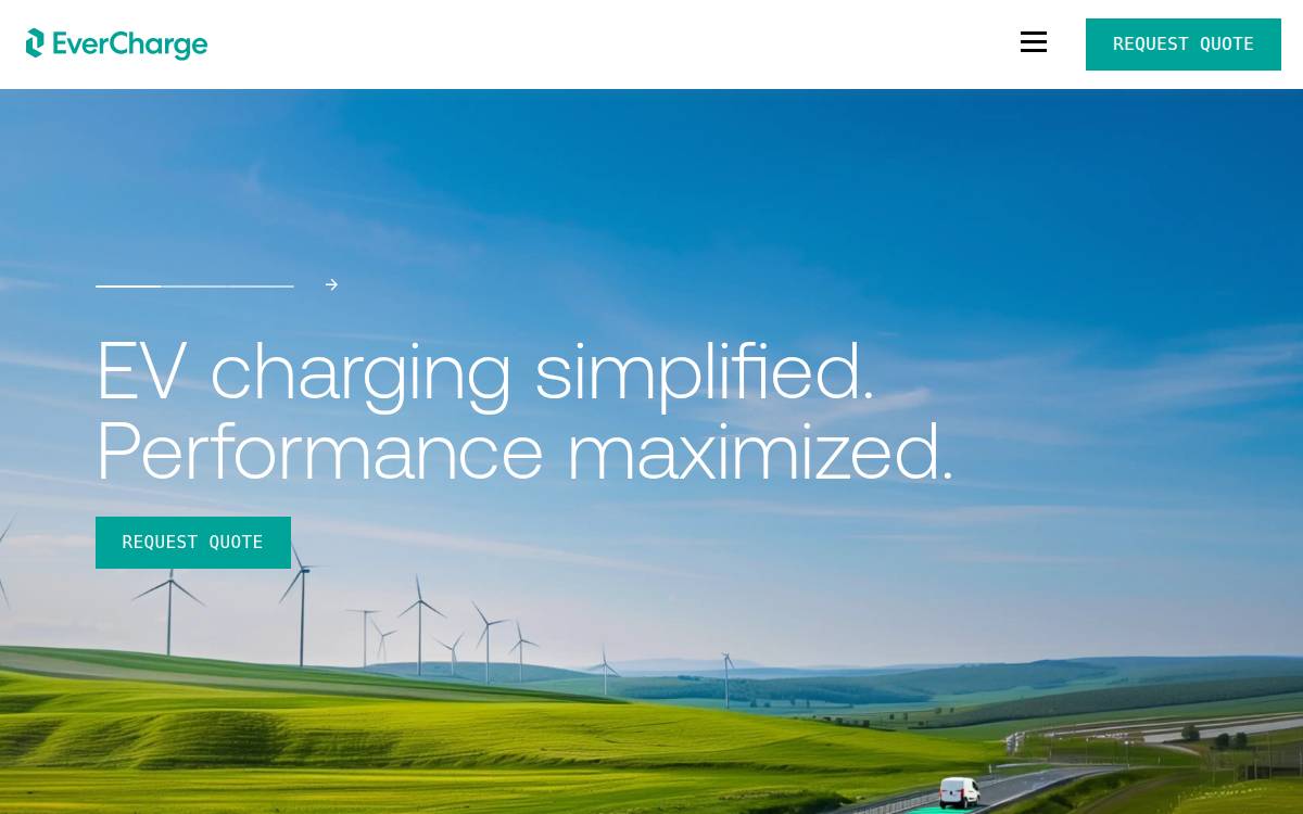 EverCharge website preview