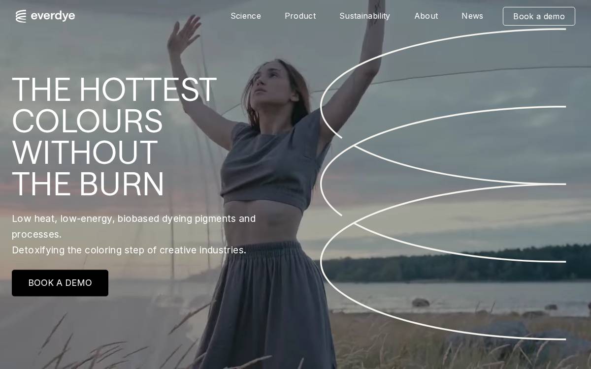 Ever Dye website preview