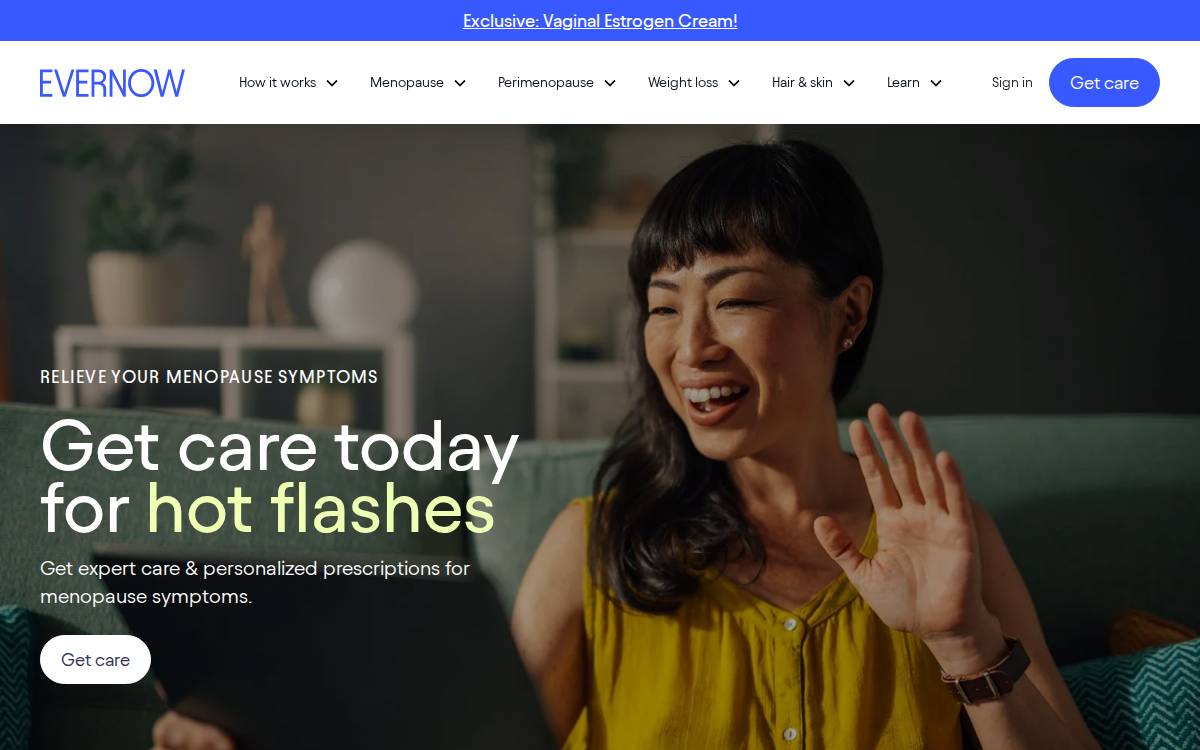 Evernow website preview