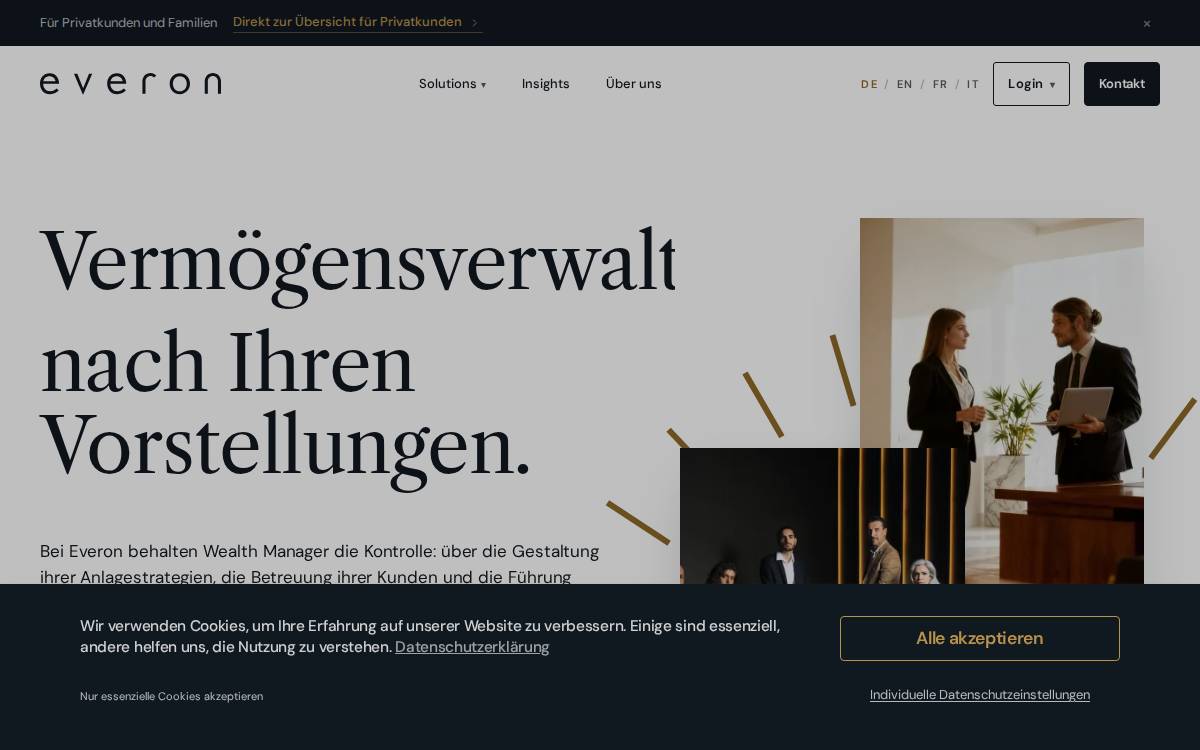 Everon website preview