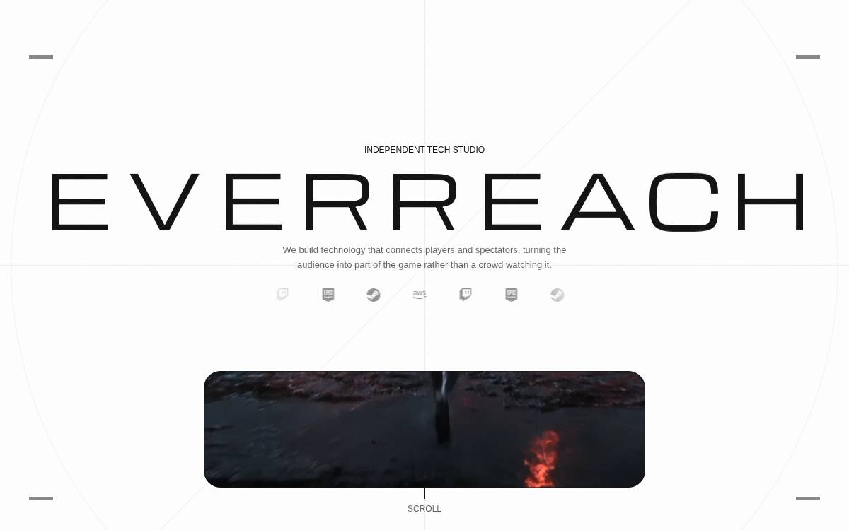 Everreachlabs website preview