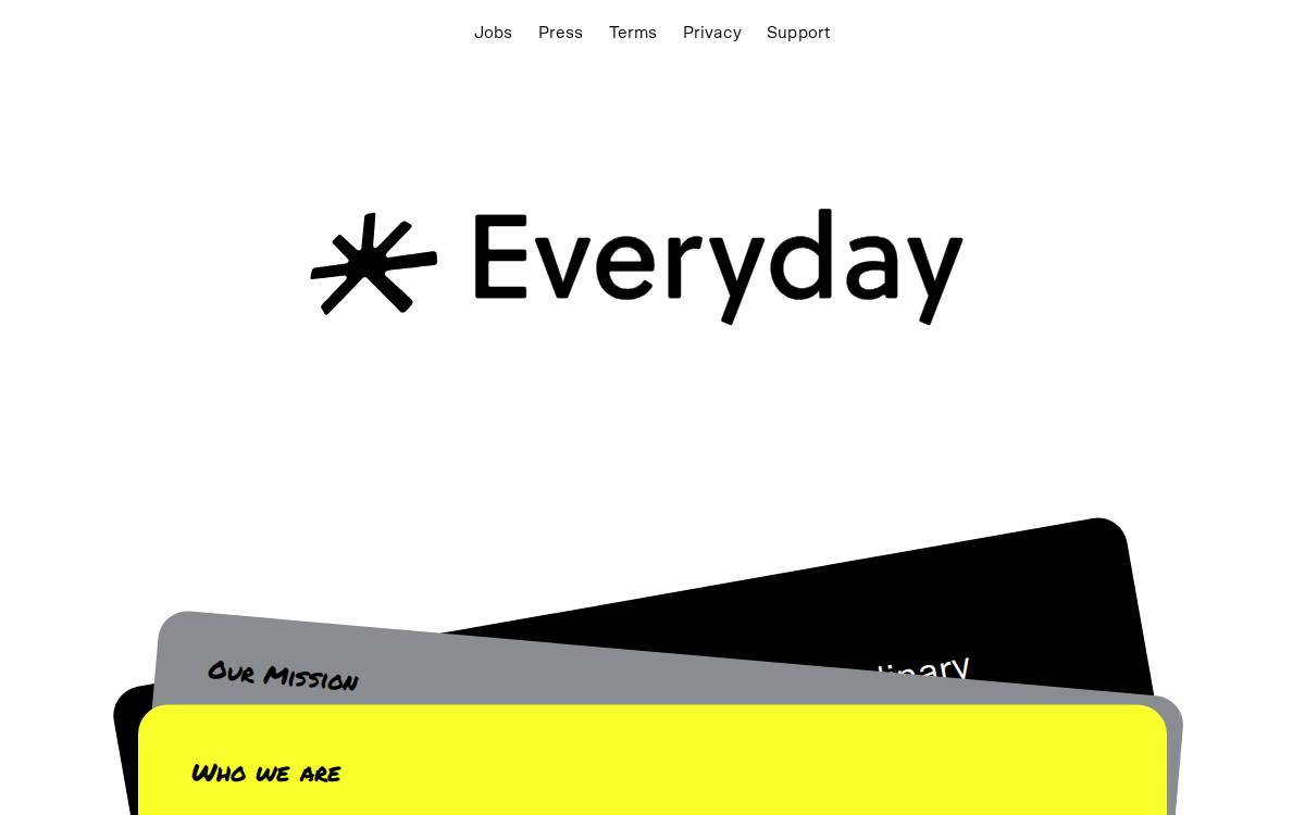 Everyday Entertainment x AI website preview