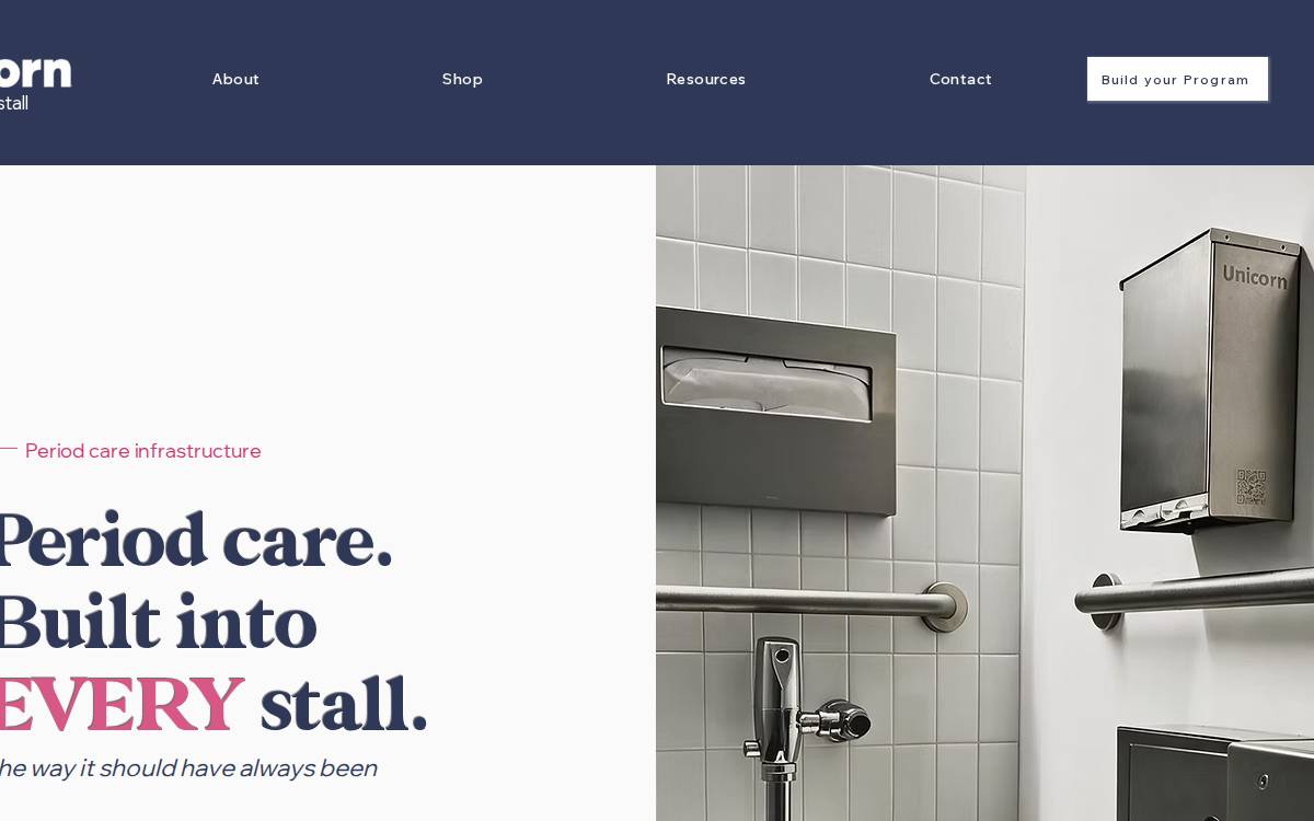 Everystall website preview
