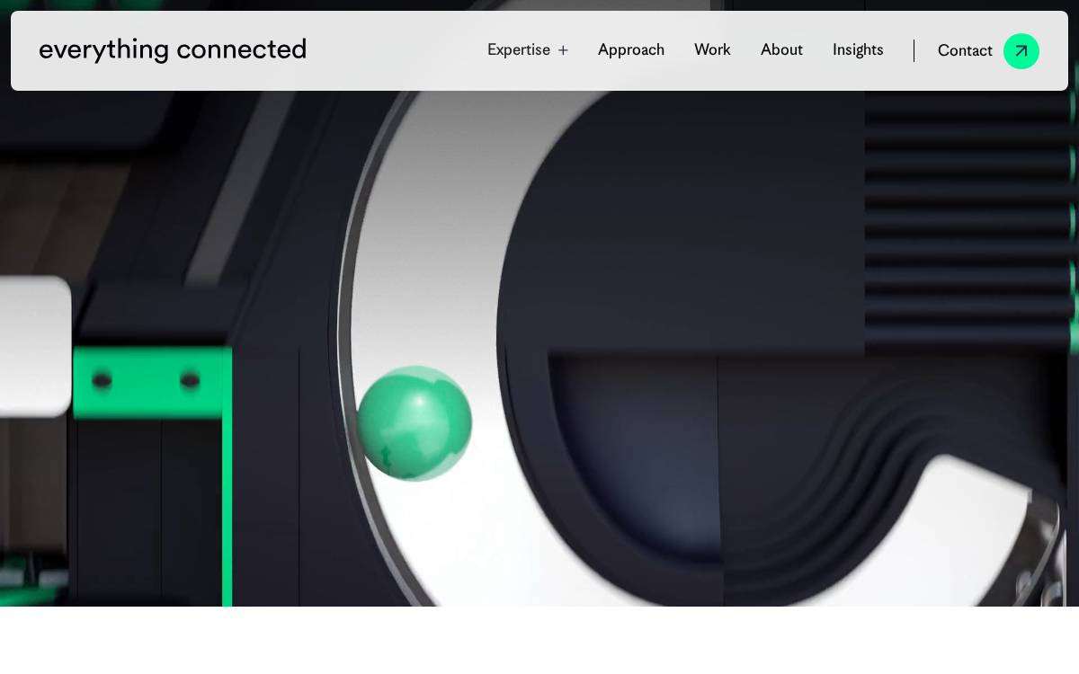 Everything Connected website preview