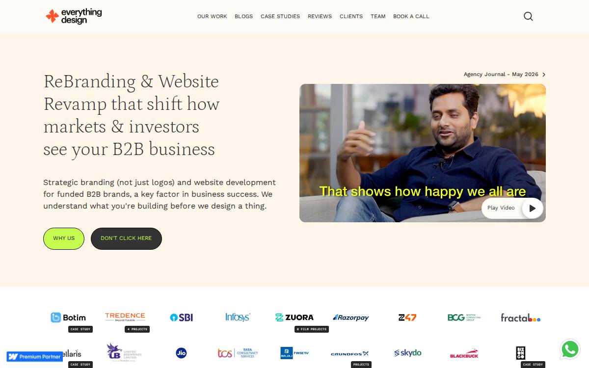 Everything Design website preview