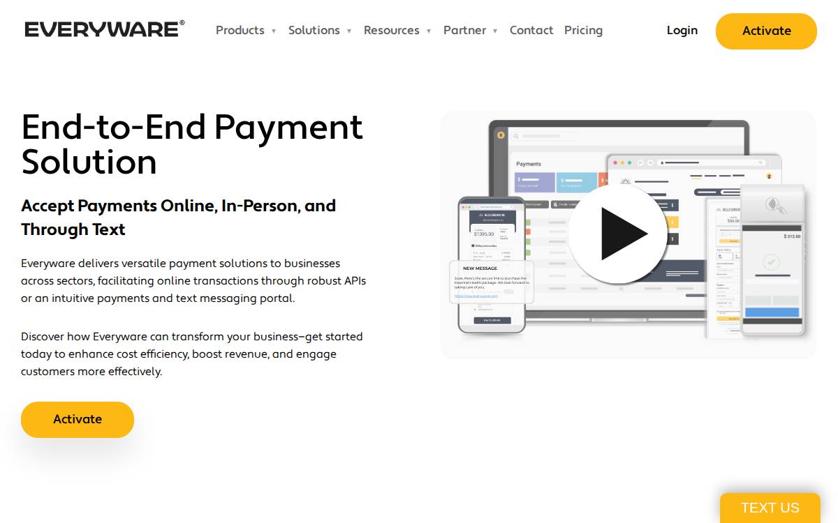 Everyware website preview