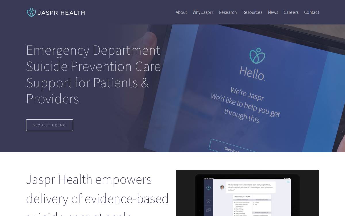 Evidence-Based Practice Institute website preview