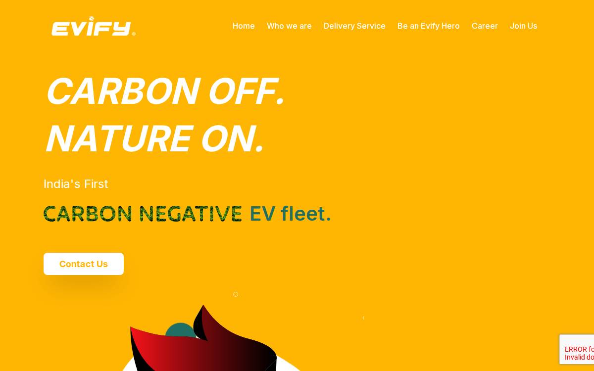 Evify website preview