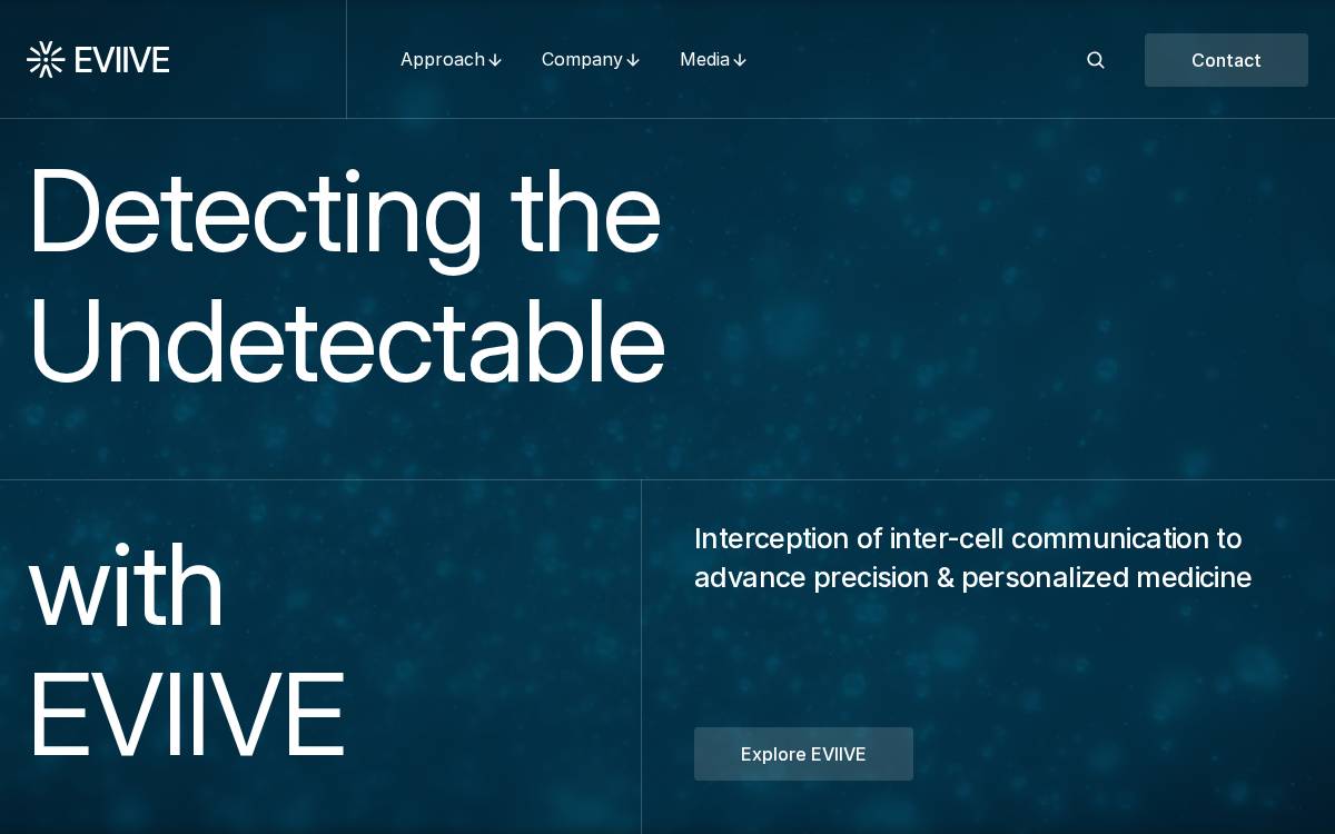 Eviive website preview