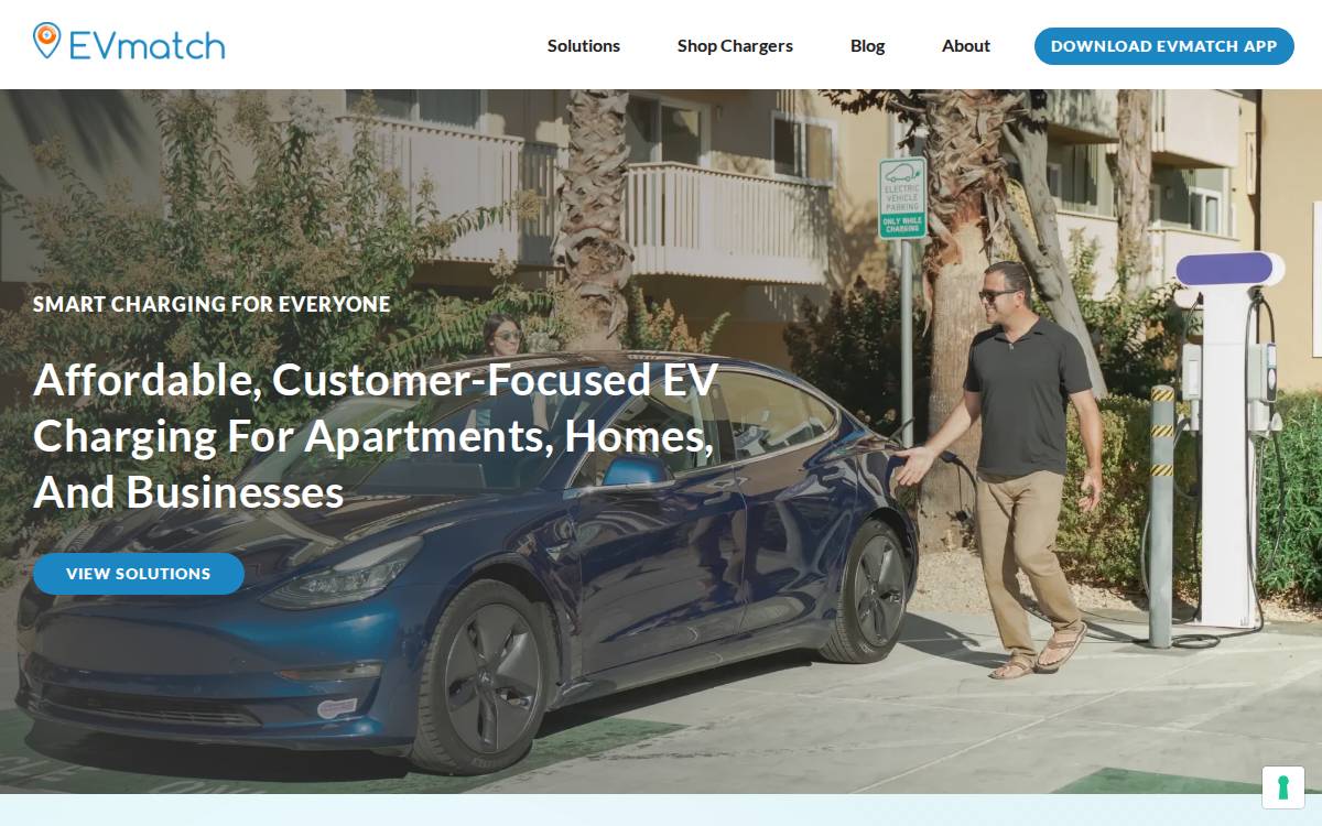Evmatch website preview