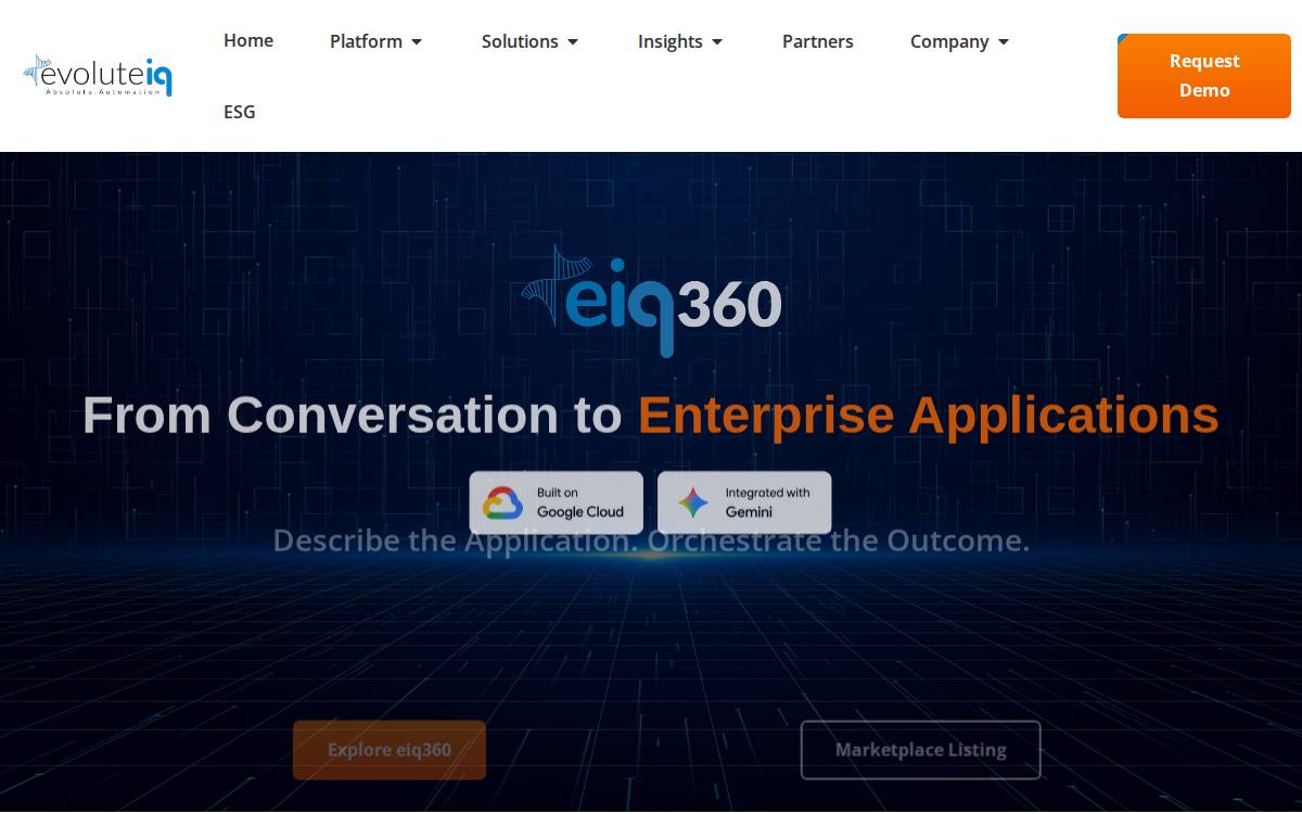 EvoluteIQ website preview