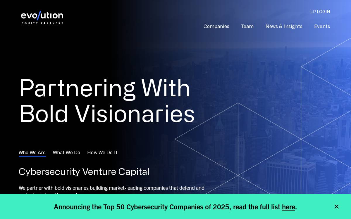 Evolutionequity website preview