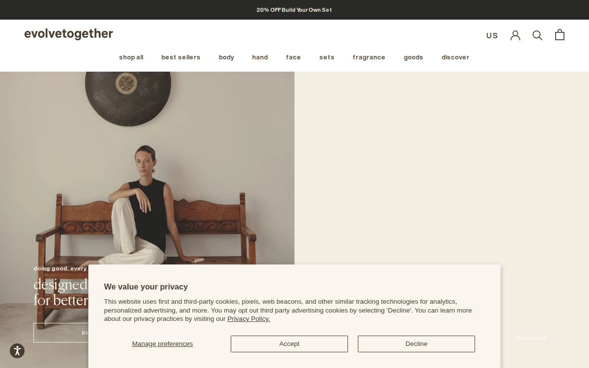 Evolvetogether Website website preview