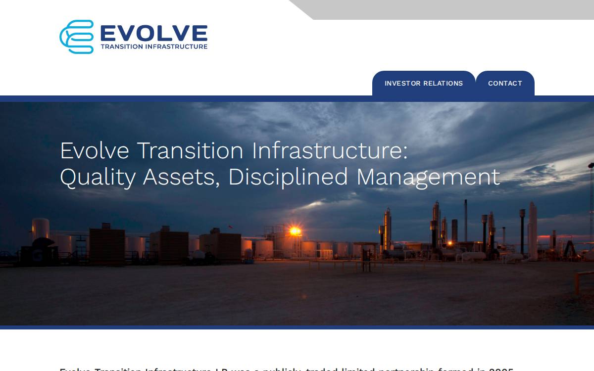 Evolvetransition website preview