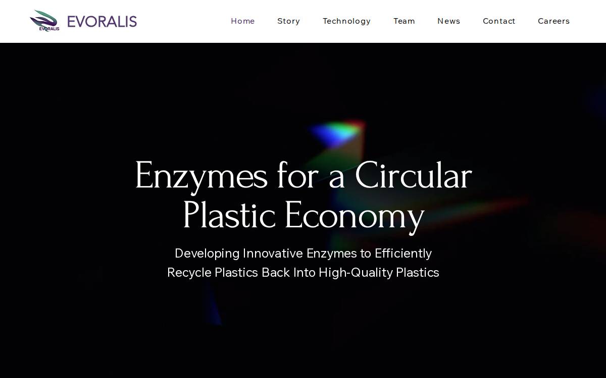 Evoralis Seed website preview