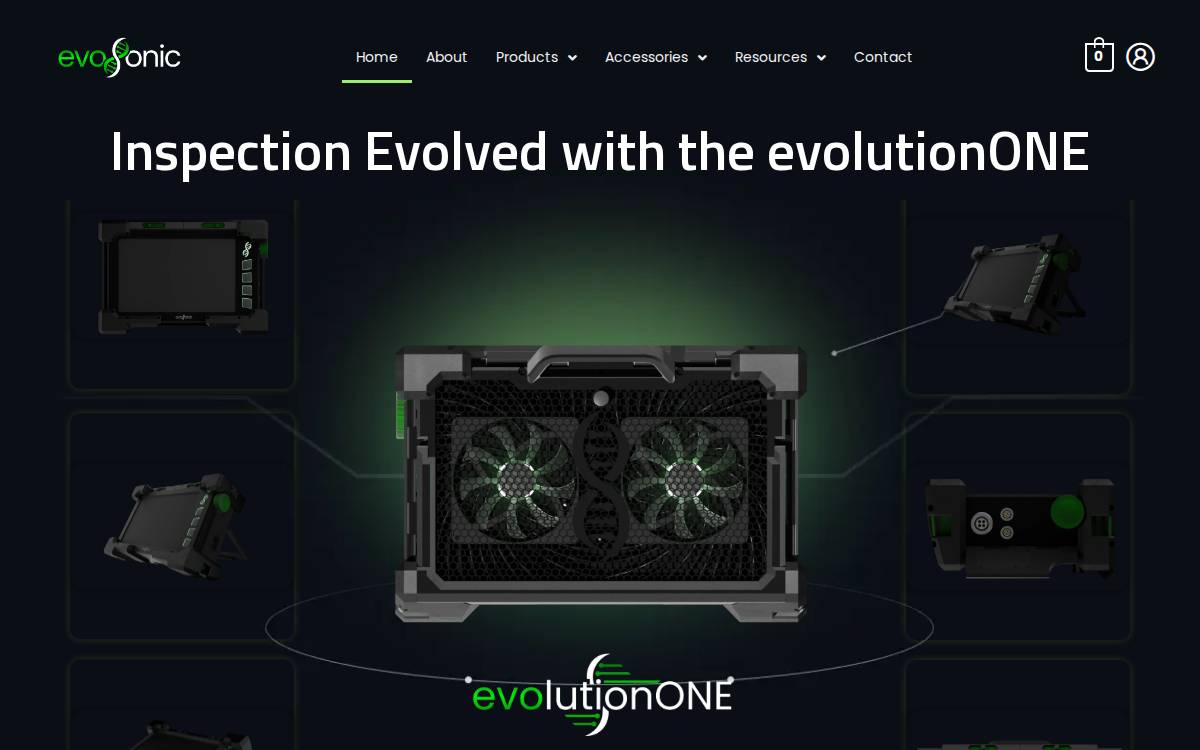 evoSonic website preview