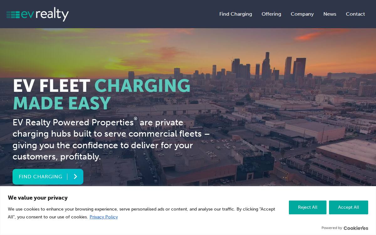 Evrealtyus website preview