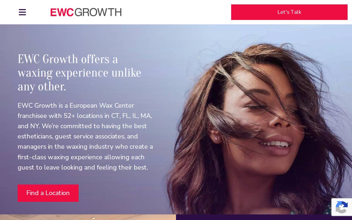 EWC Growth website preview