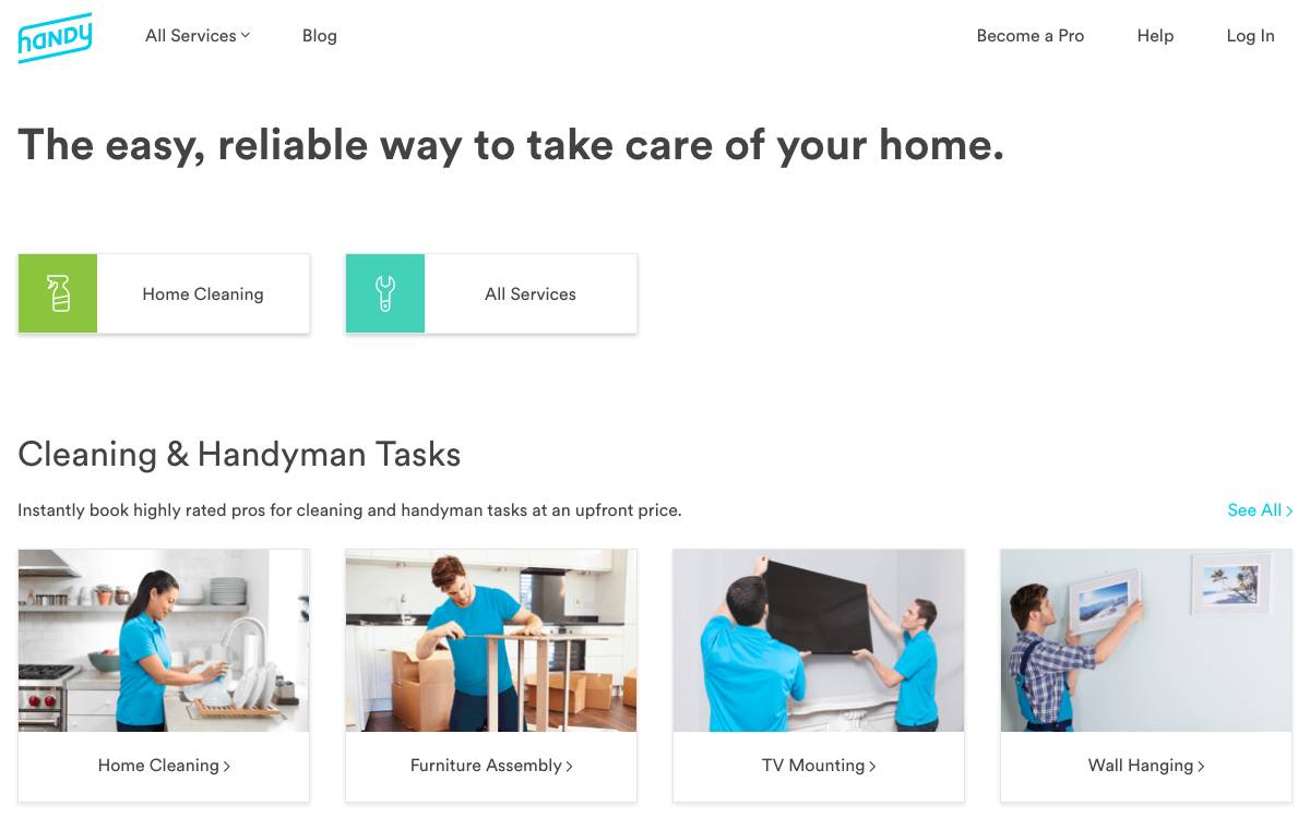 Exec website preview