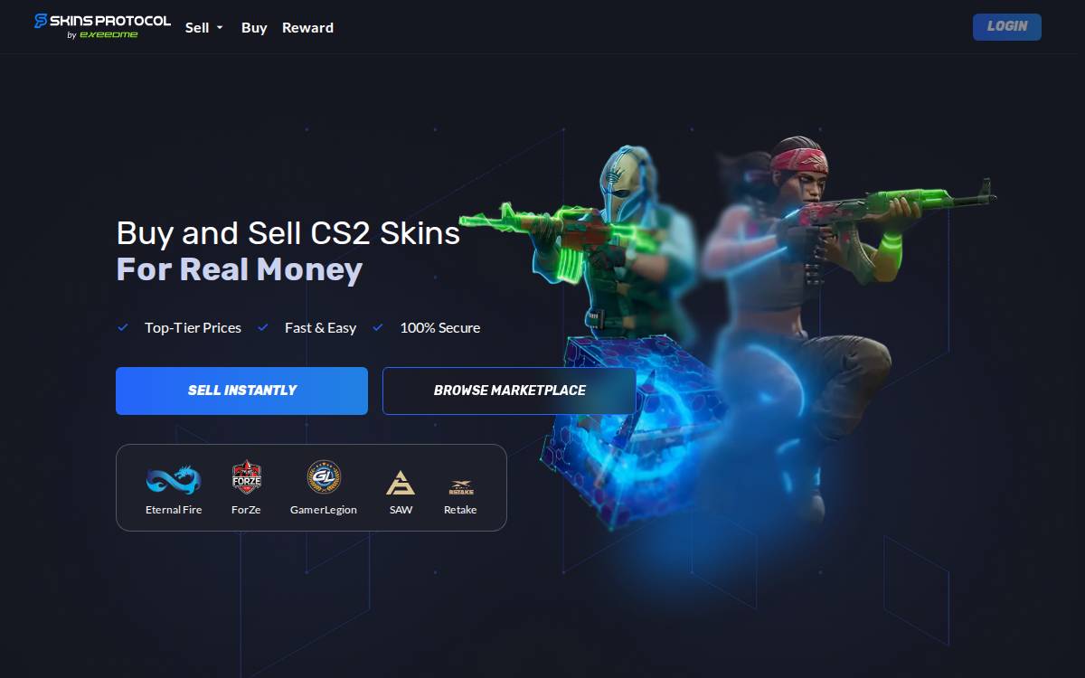 Exeedme website preview