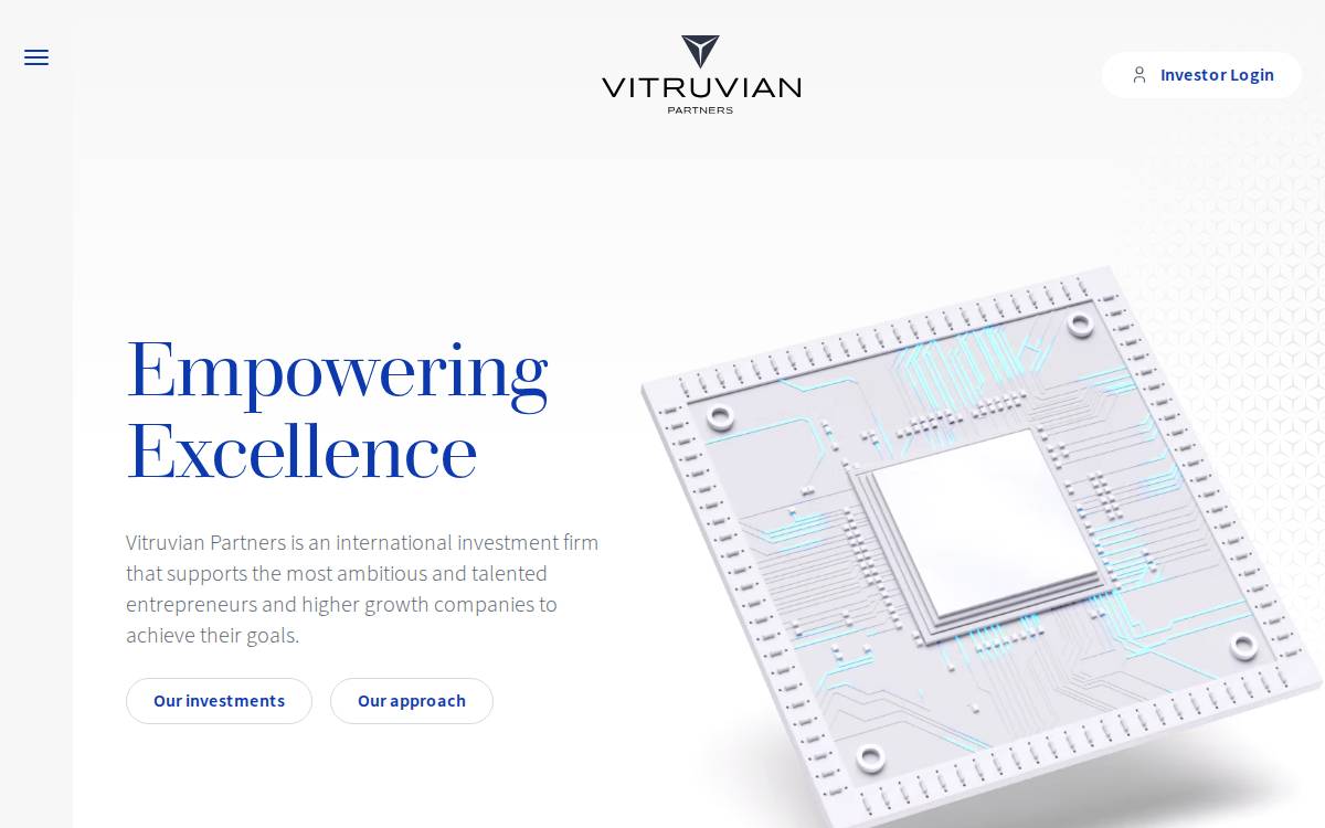 Exit Vitruvian Partners website preview