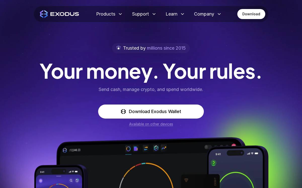 Exodus Communications Inc website preview