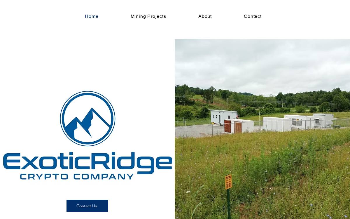 ExoticRidge website preview
