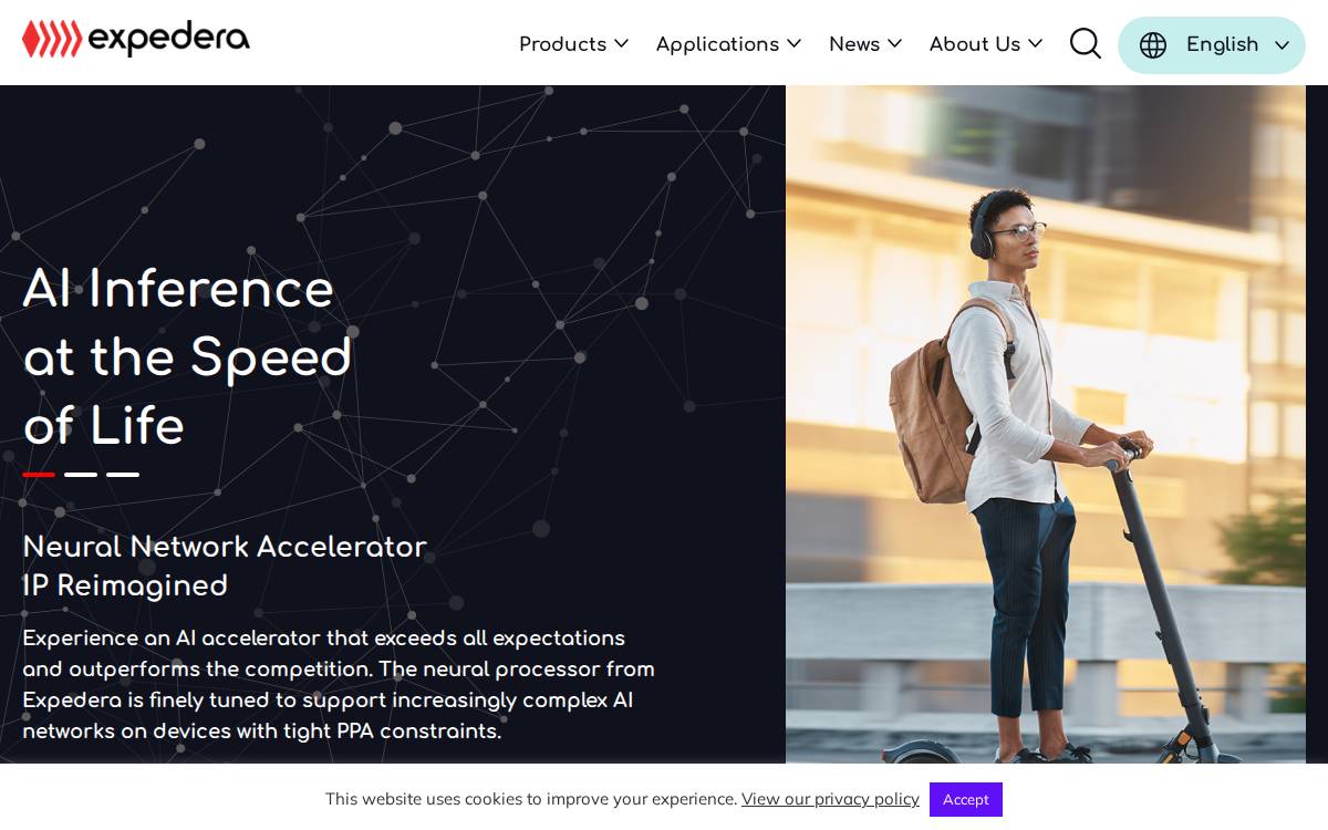 Expedera Inc. website preview