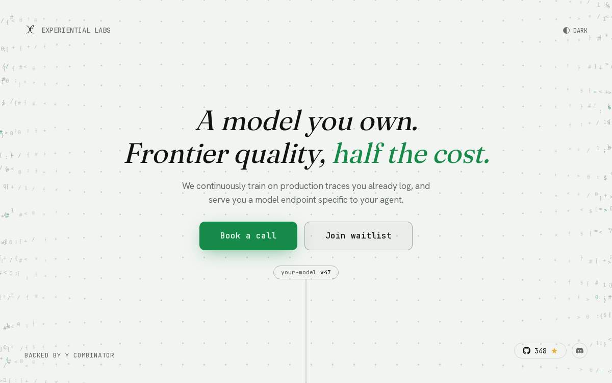 Experiential Labs website preview