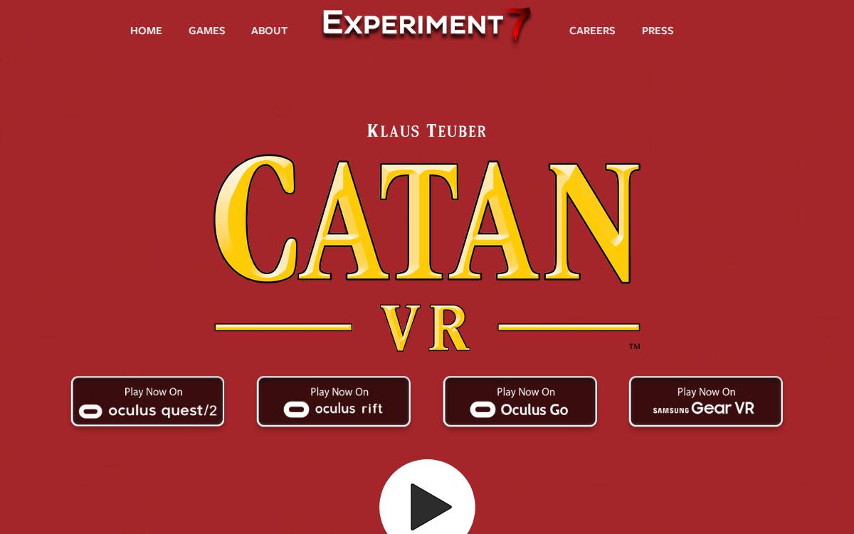 Experiment7 website preview