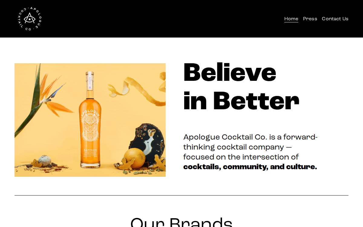 Exploreapologue website preview
