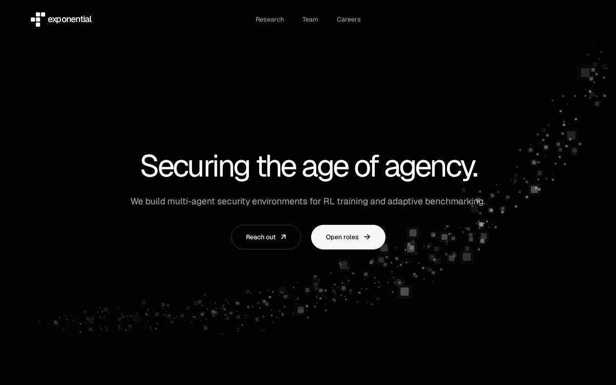 Exponential Security Labs website preview