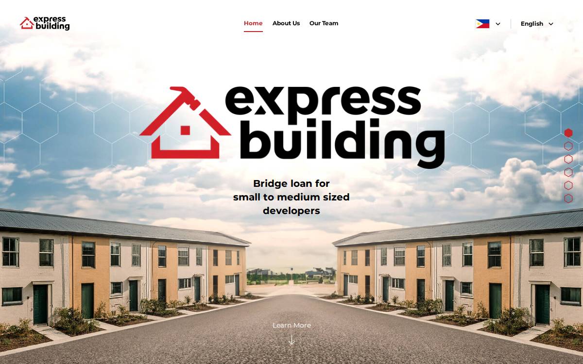 Express Building website preview