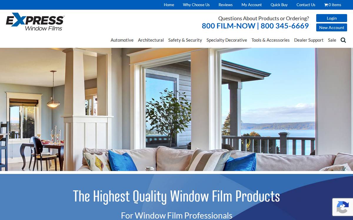Expresswindowfilms website preview