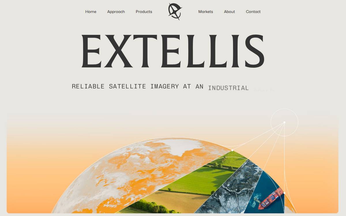 Extellis website preview