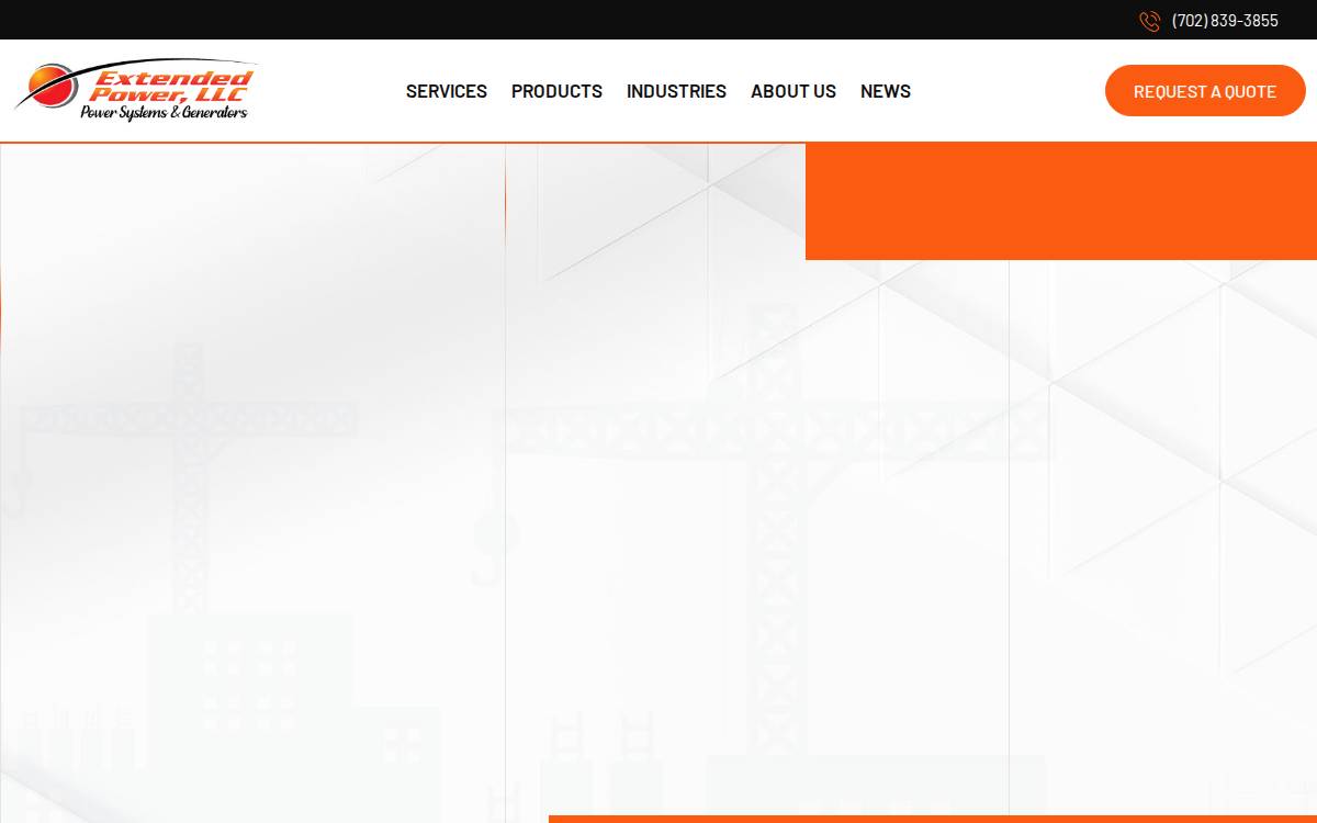 Extendedpower website preview