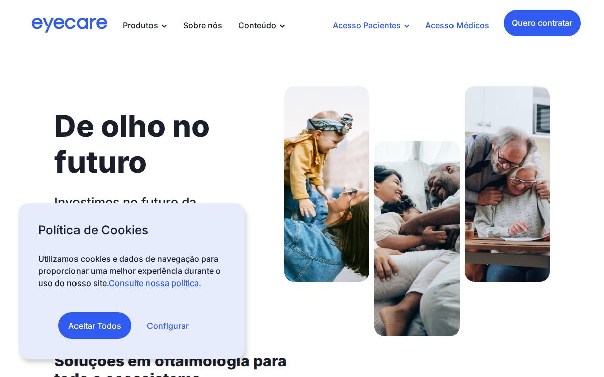 Eyecare Health website preview