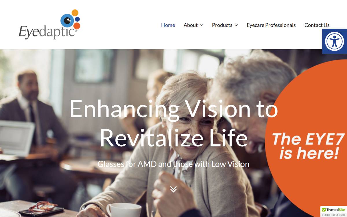 Eyedaptic website preview