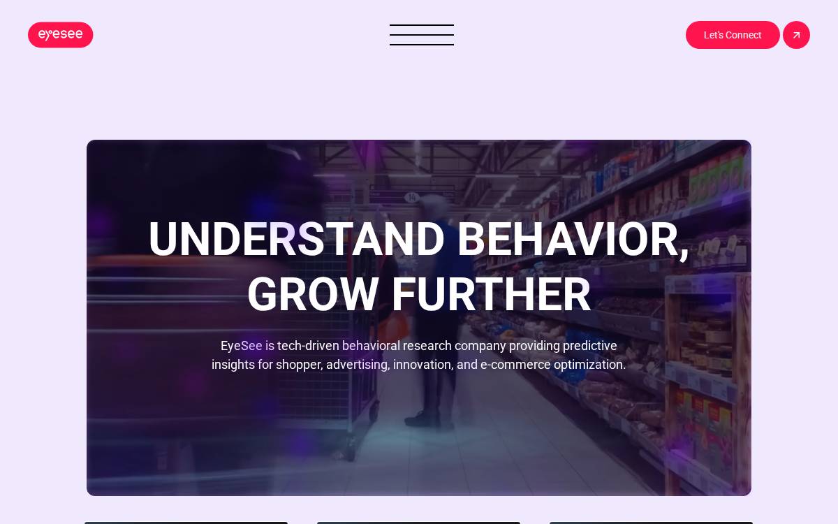 Eyesee Research website preview