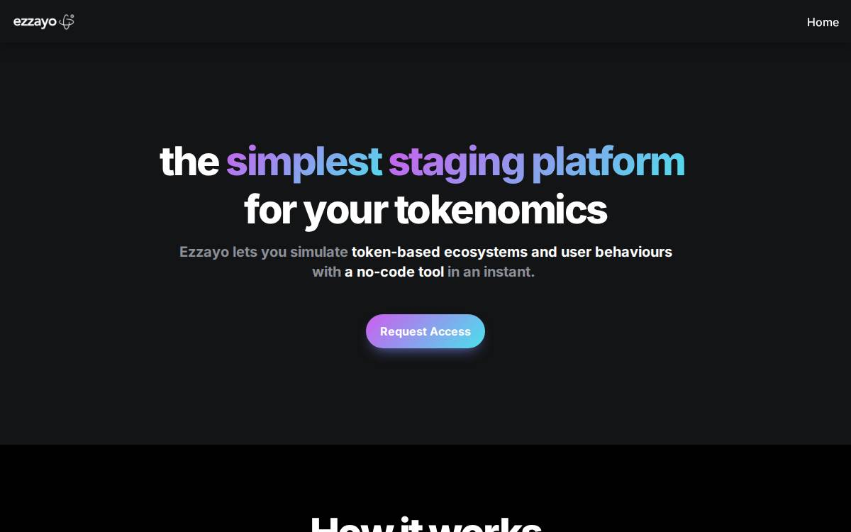 Ezzayo website preview