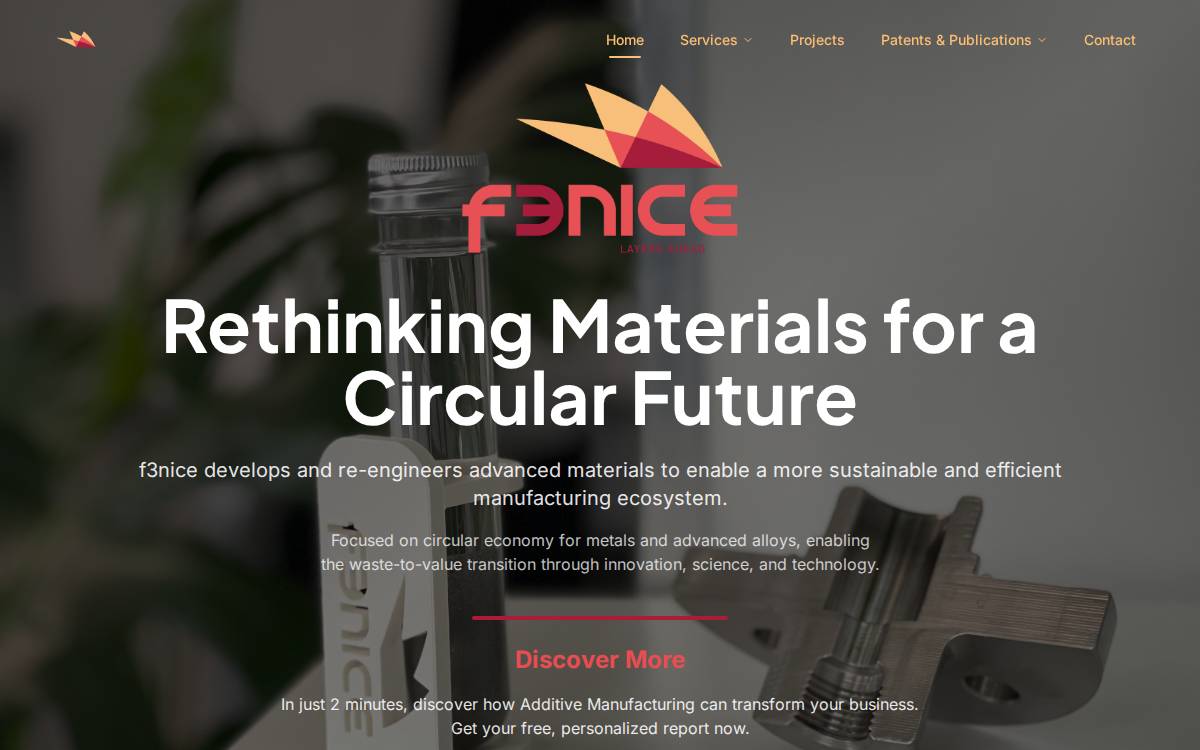 f3nice website preview