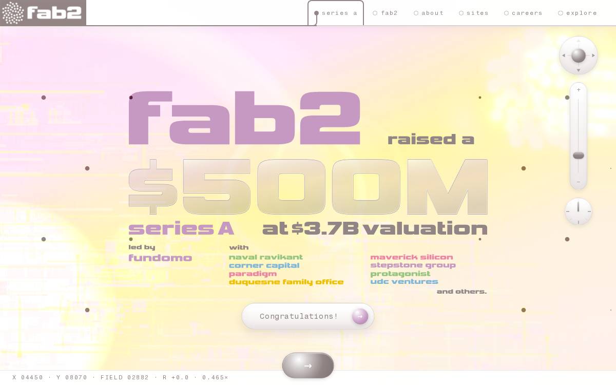 Fab2 website preview
