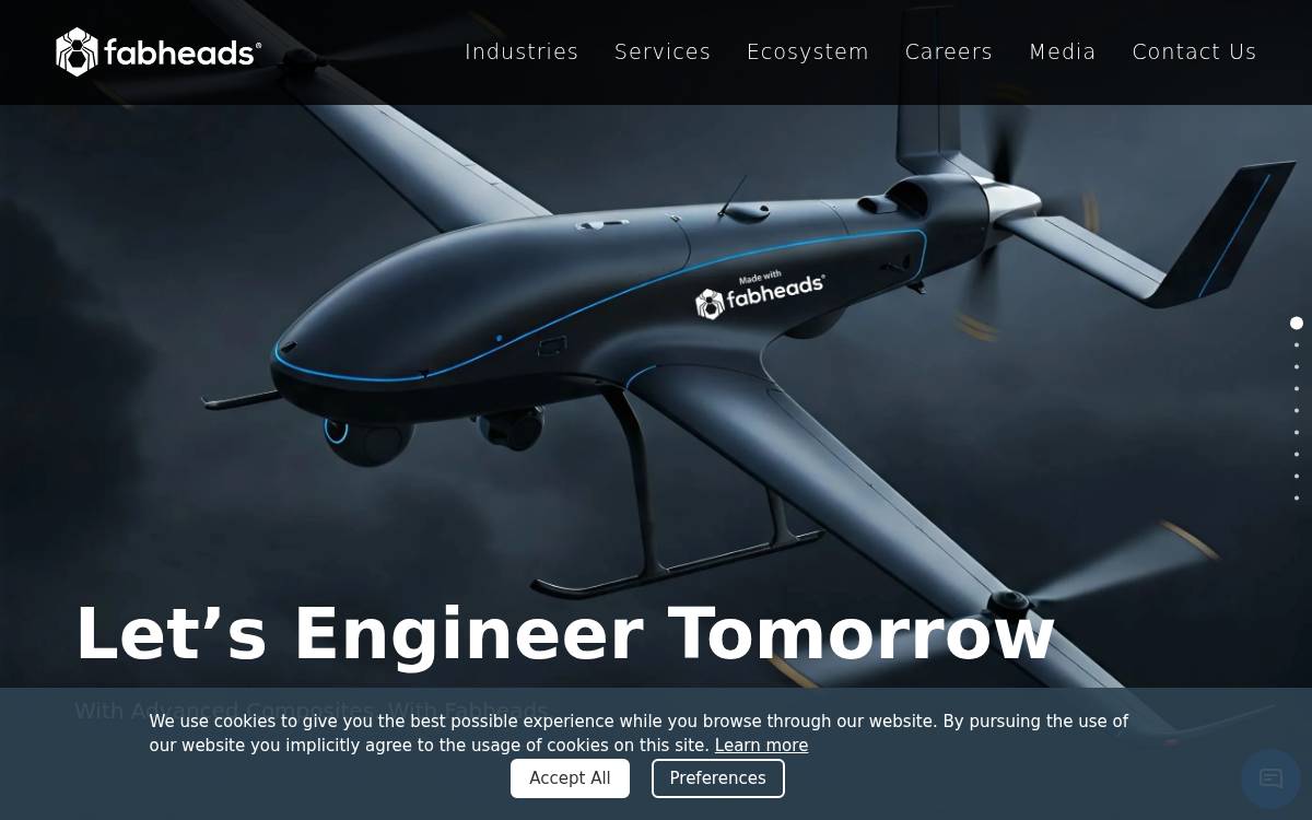 Fabheads website preview
