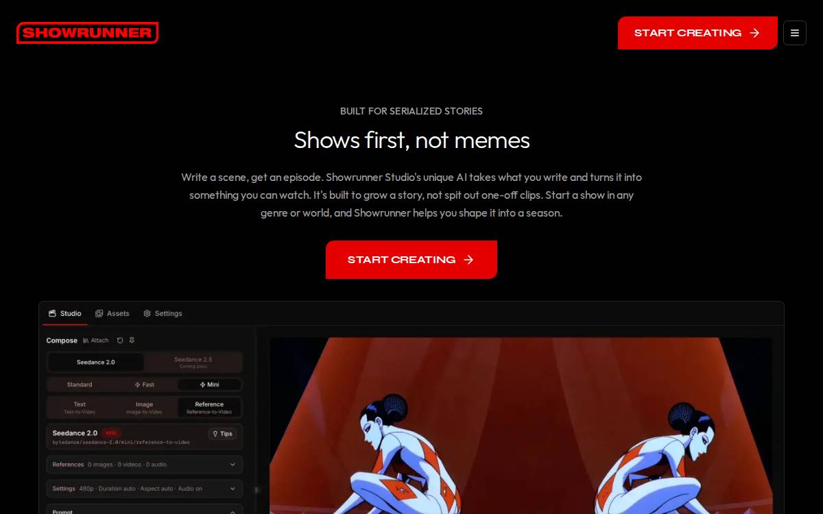 Fable website preview